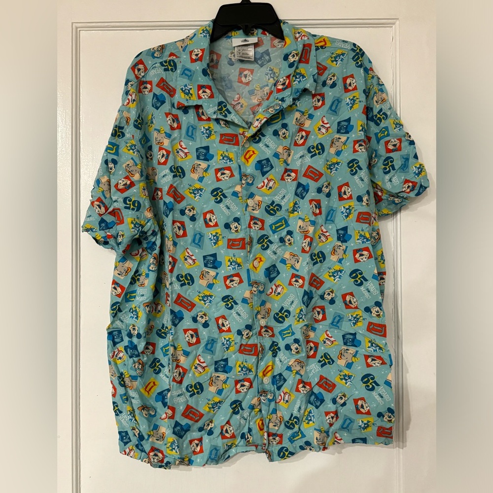DISNEYLAND 65th Anniversary Camp Shirt